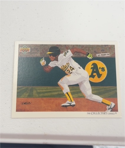 1992 Upper Deck #90 Rickey Henderson — front