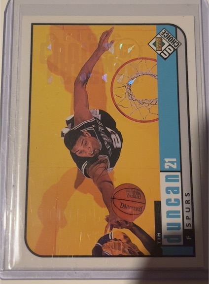 1998-99 Upper Deck Choice #126 Tim Duncan — front