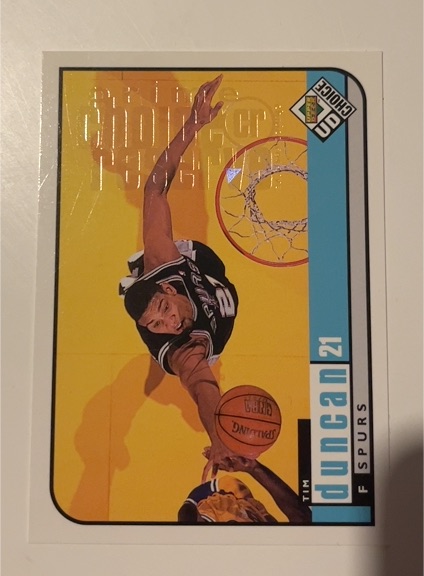 1998-99 Upper Deck Choice Preview #126 Tim Duncan — front