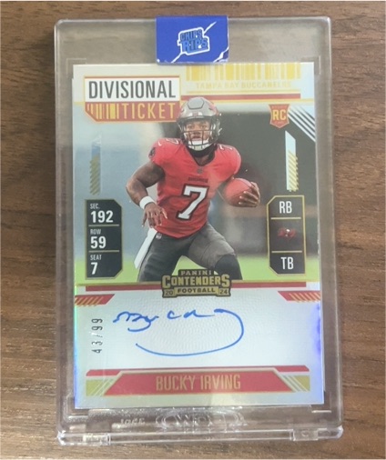 2024 Panini Contenders #122 Bucky Irving — front