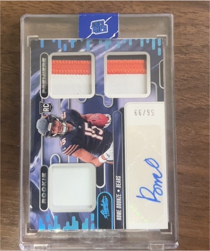 2024 Panini Absolute Rookie Premiere Materials #RPM-RD Rome Douzie — front