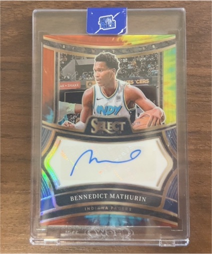 2024-25 Panini Select #SIG-BEN Bennedict Mathurin — front