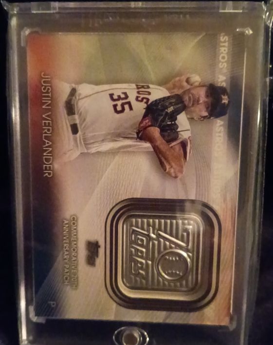 2021 Topps Update 70th Anniversary #T70P-JV Justin Verlander — front