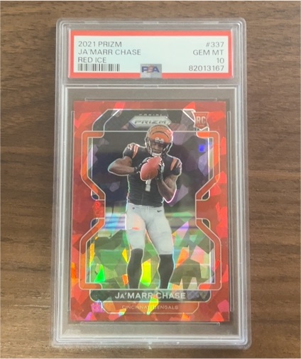 2021 Panini Prizm #337 Ja'Marr Chase — front