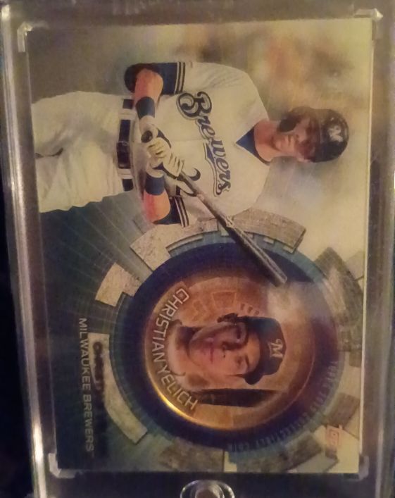 2020 Topps Update #TBC-CY Christian Yelich — front
