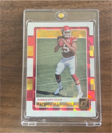 2017 Panini Donruss The Rookies #7 Patrick Mahomes II — front