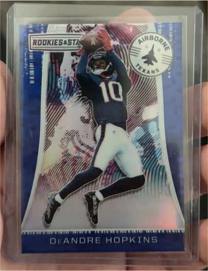 2018 Panini Rookies & Stars Airborne #AIR-3 DeAndre Hopkins — front