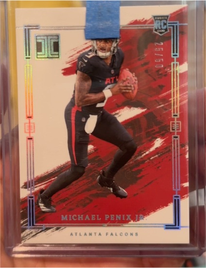 2024 Panini Impeccable #80 Michael Penix Jr. — front