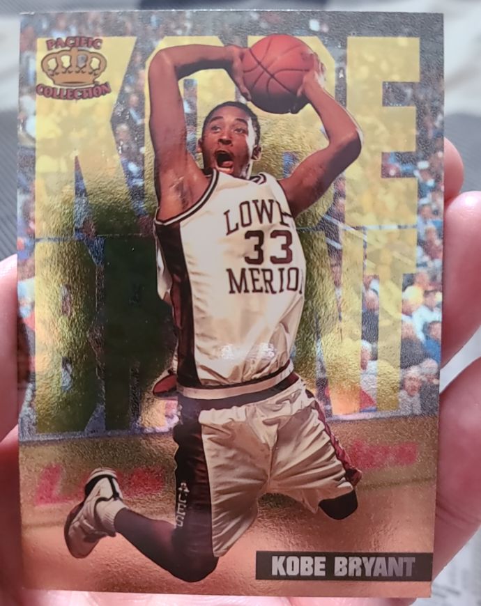 1996 Pacific Collection Kobe Bryant — front