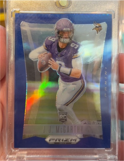 2024 Panini Prizm Deca #1 J.J. McCarthy — front