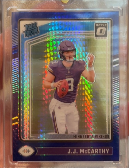 2024 Panini Donruss Optic #235 J.J. McCarthy — front