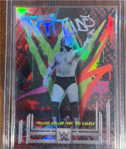 2025 Topps Finest WWE Million Dollar Man Ted DiBiase — front