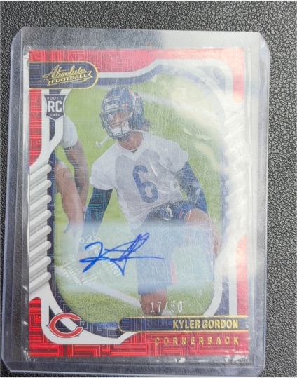 2022 Panini Absolute #17 Kyler Gordon — front
