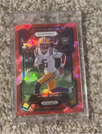 2024 Panini Prizm Draft Picks #Jayson Daniels Rookie Card — front
