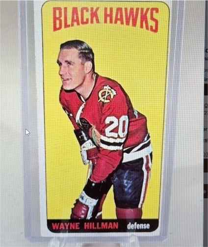 1964-65 Topps Tall Boy #41 Wayne Hillman — front