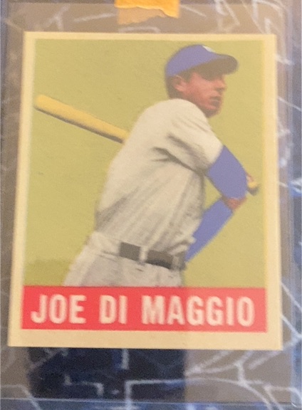 1948 Leaf #1 Joe DiMaggio — front