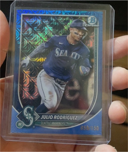 2025 Bowman Chrome #79 Julio Rodriguez — front