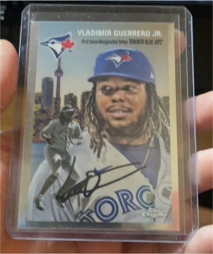 2023 Topps Chrome Platinum Anniversary #300 Vladimir Guerrero Jr. — front