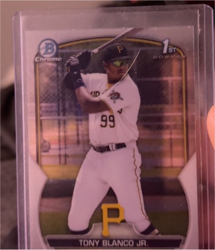 2023 Bowman Chrome Prospects #BCP-134 Tony Blanco Jr. — front