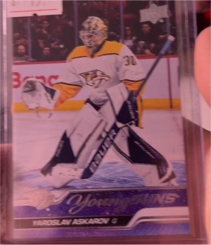 2023-24 Upper Deck #204 Yaroslav Askarov Young Guns — front