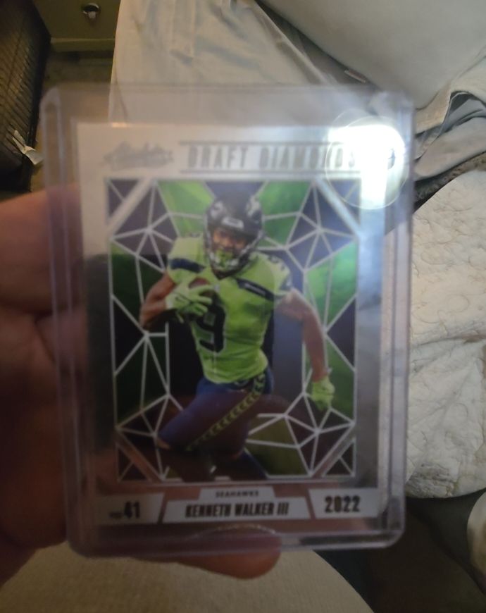2024 Panini Absolute Draft Diamonds #DD-KWR Kenneth Walker III — front