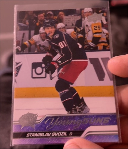 2023-24 Upper Deck Series 2 Young Guns #461 Stanislav Svozil — front