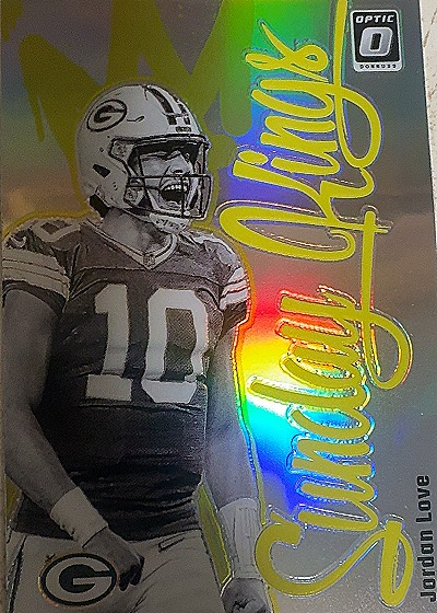 2024 Panini Donruss Optic Sunday Kings #Jordan Love — front