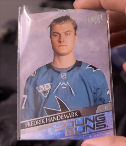 2020-21 Upper Deck Extended Series #711 Fredrik Handemark — front