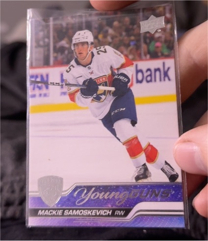 2023-24 Upper Deck Series 2 #464 Mackie Samoskevich Young Guns — front
