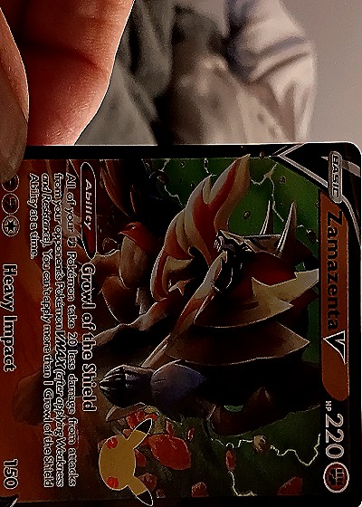 2020 Pokemon #220 Zamazenta V — front