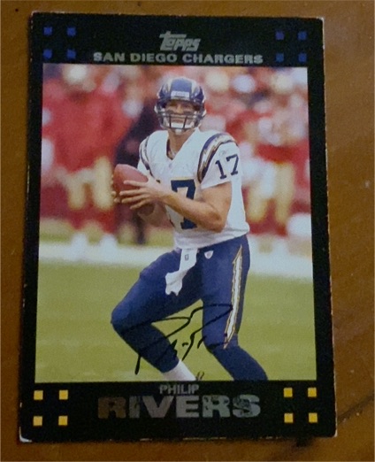 2007 Topps #136 Philip Rivers — front
