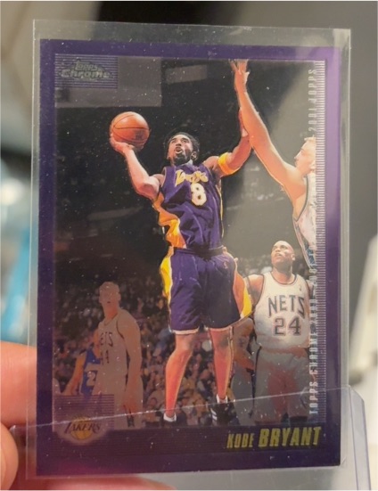 2000-01 Topps #189 Kobe Bryant — front
