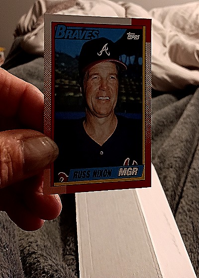 1990 Topps #L-1 Russ Nixon MGR — front