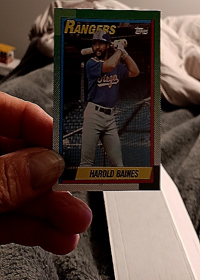 1990 Topps #345 Harold Baines — front