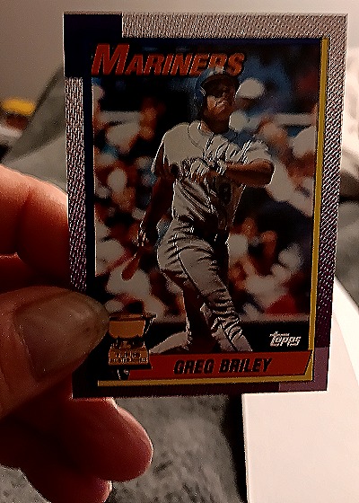 1990 Topps #288 Greg Briley — front