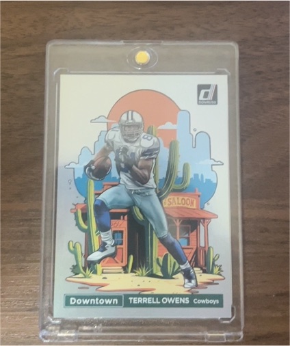 2024 Panini Donruss Downtown! #8 Terrell Owens — front