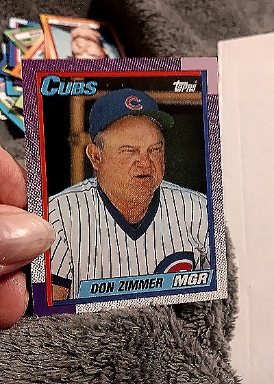 1990 Topps #549 Don Zimmer — front