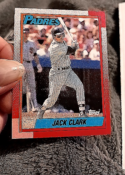 1990 Topps #90 Jack Clark — front