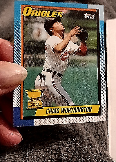 1990 Topps #521 Craig Worthington — front