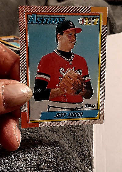 1990 Topps #164 Jeff Juden — front