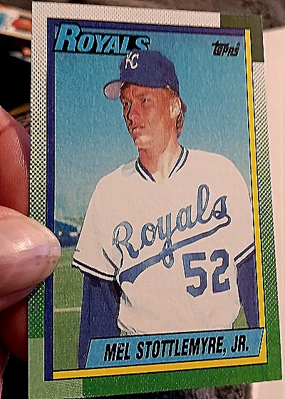 1990 Topps #263 Mel Stottlemyre, Jr. — front