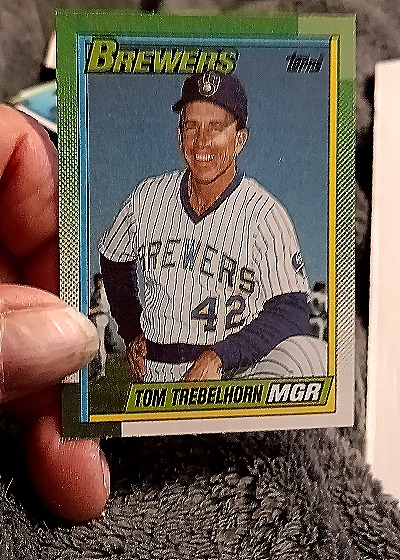 1990 Topps #759 Tom Trebelhorn — front