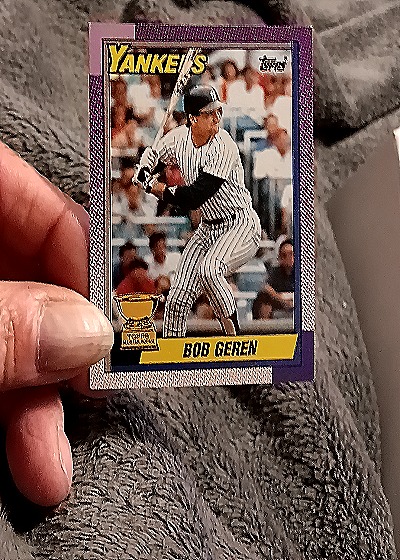 1990 Topps #536 Bob Geren — front