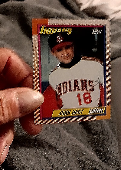 1990 Topps #141 John Hart — front