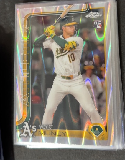 2025 Topps Chrome #221 Max Muncy — front