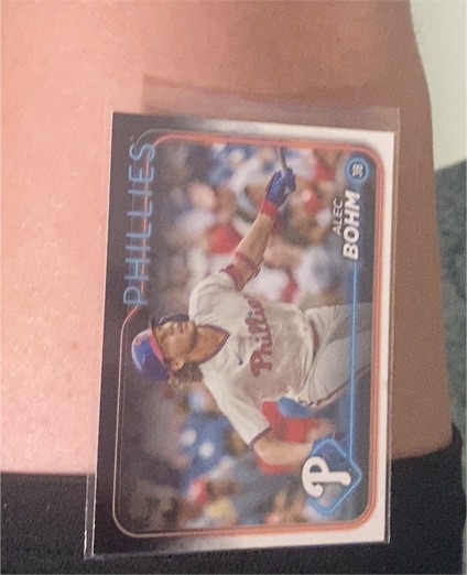 2024 Topps Series 1 #266 Alec Bohm — front