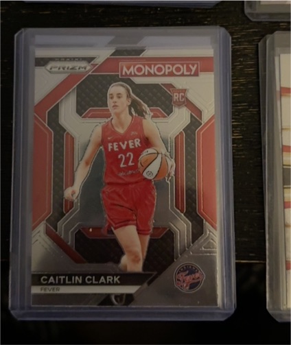 2024 Panini Prizm Monopoly WNBA #27 Caitlin Clark — front