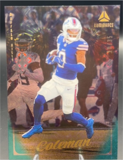 2025 Panini Luminance #10 Keon Coleman — front
