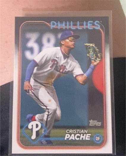 2024 Topps Series 2 #456 Cristian Pache — front