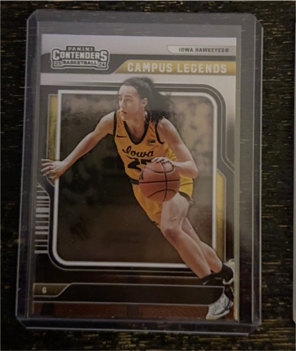 2024 Panini Caitlin Clark Collection Campus Legends #CL3 Caitlin Clark — front